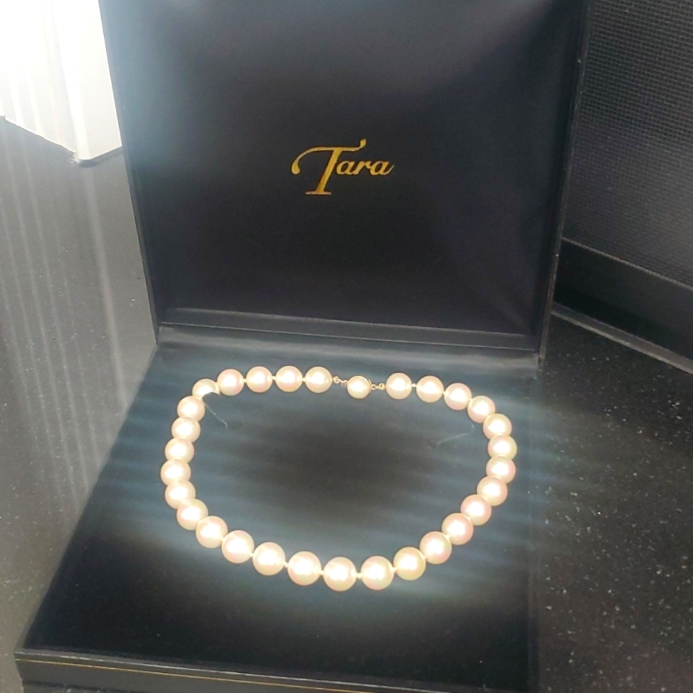 White pearl necklace jewelry